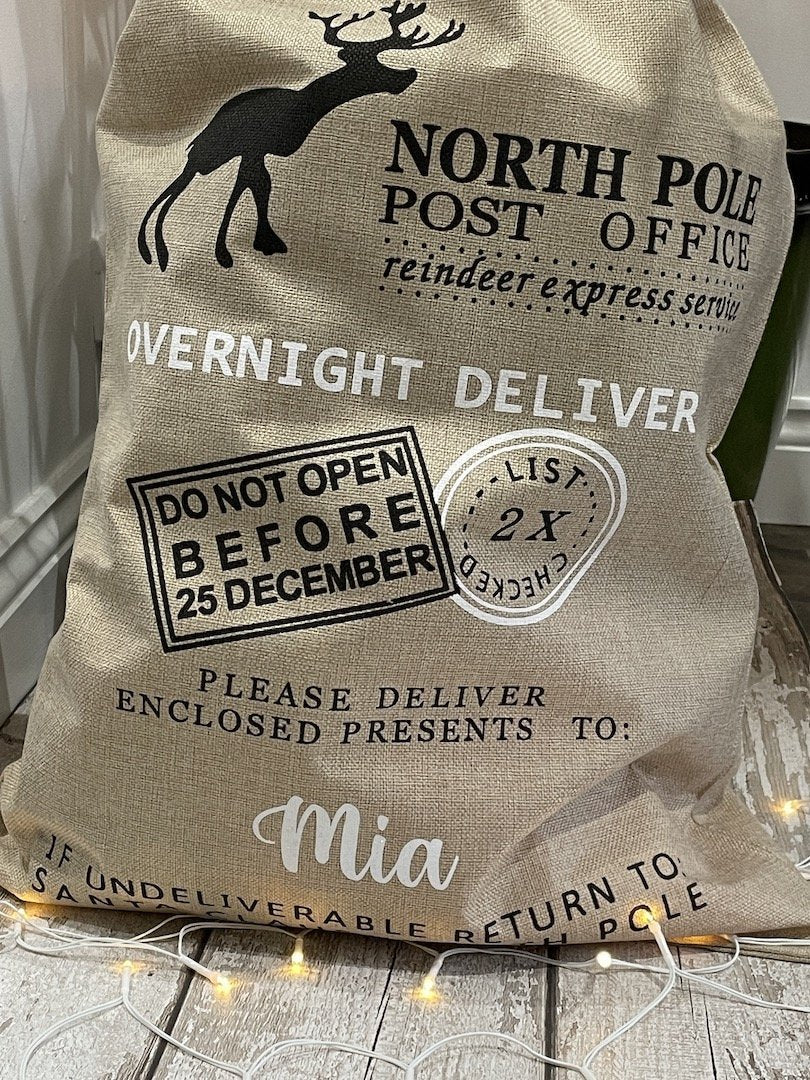 Christmas Sack - Jemelma Designs